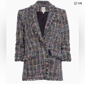 Cinq a Sept Khloe Holiday Spacedye
Tweed Blazer, size 2